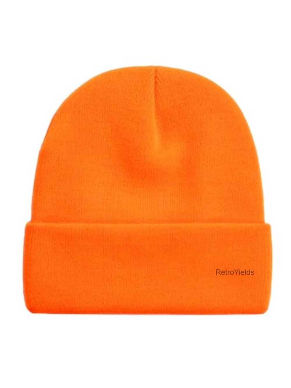 Warm Knit Cuffed Beanie Stretchy Unisex Winter Hat